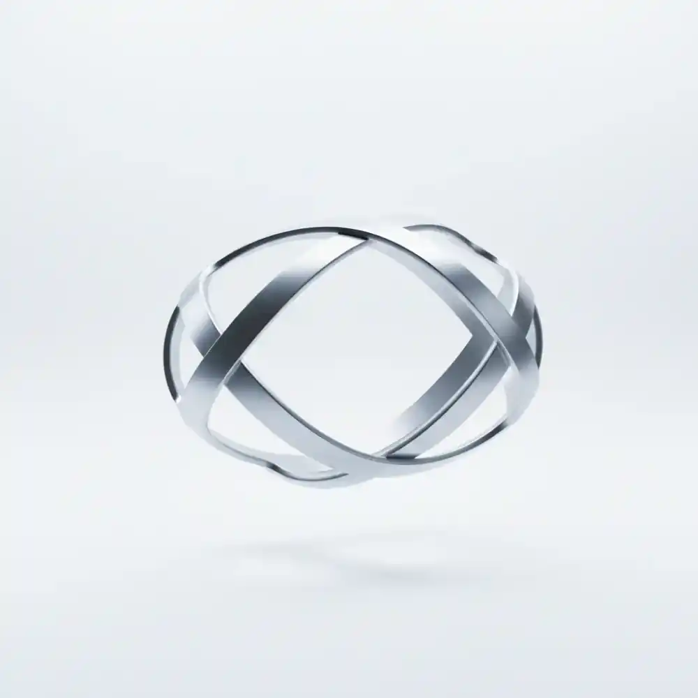 Aluminum frame isolated